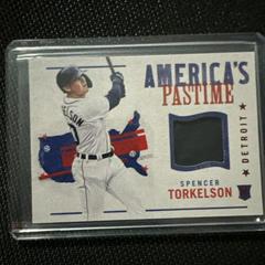 Spencer Torkelson [Red] Baseball Cards 2022 Panini Chronicles America's Pastime Swatches Prices