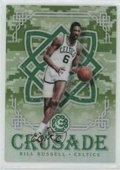 Bill Russell [Camo] Basketball Cards 2016 Panini Excalibur Crusade Prices