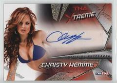 Christy Hemme #X50 Wrestling Cards 2010 TriStar TNA Xtreme Autographs Prices