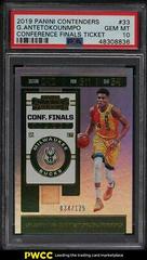 Giannis Antetokounmpo [Conference Finals Ticket] Basketball Cards 2019 Panini Contenders Prices