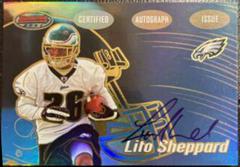 Lito Sheppard [Autograph Gold] #151 Football Cards 2002 Bowman's Best Prices
