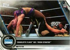 Charlotte Flair def. Trish Stratus Wrestling Cards 2020 Topps WWE Women's Division Prices