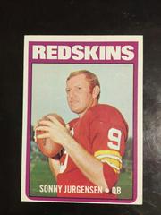 Sonny Jurgensen #195 Football Cards 1972 Topps Prices