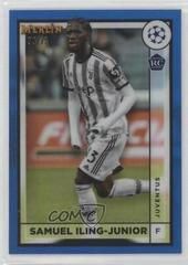 Samuel Iling Junior [Purple] Soccer Cards 2022 Topps UEFA Club Competitions Prices
