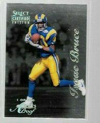 Isaac Bruce [Artist's Proof] #1 Football Cards 1996 Select Certified Prices