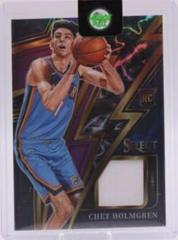 Chet Holmgren [Purple] #S-CH Basketball Cards 2022 Panini Select Sparks Patch Prices