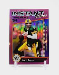Brett Favre [Purple] #IC-10 Football Cards 2022 Panini Classics Instant Prices