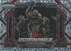 Leon Edwards #2 Ufc Cards 2023 Panini Prizm UFC Dominance Prices