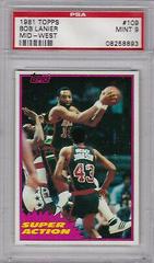 Bob Lanier Mid West Basketball Cards 1981 Topps Prices