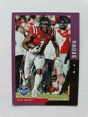 A.J. Brown [Purple] Football Cards 2019 Panini Score NFL Draft Prices