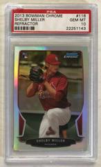 Shelby Miller [Refractor] #116 Baseball Cards 2013 Bowman Chrome Prices