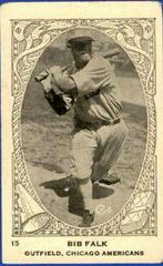 Bib Falk #15 Baseball Cards 1922 Neilson's Chocolate Type I Prices