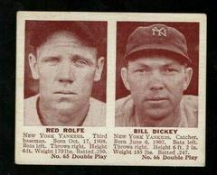 Red Rolfe, Bill Dickey Baseball Cards 1941 Double Play Prices