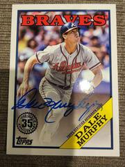 Dale Murphy #88BA-DM Baseball Cards 2023 Topps Silver Pack 1988 35th Anniversary Autographs Prices