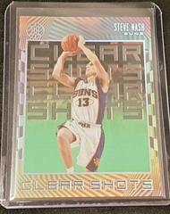 Steve Nash [Emerald] #13 Basketball Cards 2019 Panini Illusions Clear Shots Prices