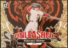Masataka Yoshida [Gold] #U18 Baseball Cards 2023 Panini Donruss Unleashed Prices
