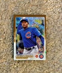 Addison Russell [Gold] Baseball Cards 2015 Topps Chrome Update Prices