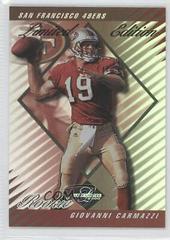 Giovanni Carmazzi [Limited Edition] #379 Football Cards 2000 Leaf Limited Prices