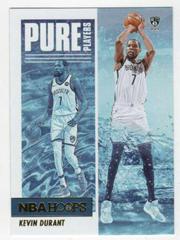 Kevin Durant [Winter] #10 Basketball Cards 2021 Panini Hoops Pure Players Prices