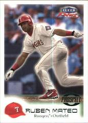 Ruben Mateo [Masterpiece Mania] #229 Baseball Cards 2000 Fleer Focus Prices