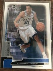 Tayshaun Prince Basketball Cards 2002 Upper Deck MVP Prices