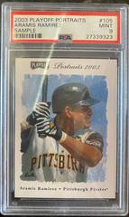 Aramis Ramirez [Sample] #105 Baseball Cards 2003 Playoff Portraits Prices