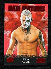 Darby Allin [Red] Wrestling Cards 2021 Upper Deck AEW Main Features Prices