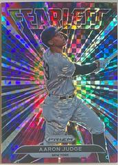 Aaron Judge [Power Plaid Prizm] #FL-6 Baseball Cards 2022 Panini Prizm Fearless Prices