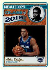 Miles Bridges [Holo] #12 Basketball Cards 2018 Panini Hoops Class of 2018 Prices