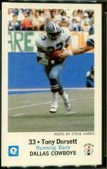 Tony Dorsett #33 Football Cards 1979 Cowboys Police Prices