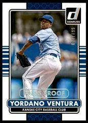 Yordano Ventura #98 Baseball Cards 2015 Donruss Prices