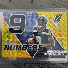 Kenneth Walker III [Gold] #BN-KW Football Cards 2022 Panini Zenith Behind the Numbers Prices