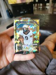 A. T. Perry [Gold Ice] #SO-12 Football Cards 2023 Panini Prizm Draft Picks Student Orientation Prices