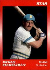 Michael Maksudian Baseball Cards 1989 Star Prices