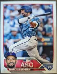 Marcus Semien #ASG-12 Baseball Cards 2023 Topps Update All Star Game Prices
