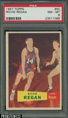 Richie Regan Basketball Cards 1957 Topps Prices