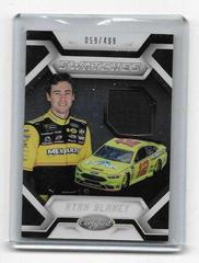 Ryan Blaney #CS-RB Racing Cards 2018 Panini Certified Racing Nascar Cup Swatches Prices