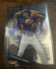 Brandon Nimmo [Refractor] #TP-44 Baseball Cards 2015 Bowman's Best Top Prospects Prices