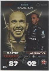 Lewis Hamilton #EX9 Racing Cards 2022 Topps Turbo Attax Formula 1 Exclusive Prices