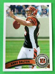 Andy Dalton [Red] #70 Football Cards 2011 Topps Prices
