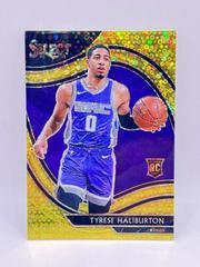 Tyrese Haliburton [Gold Disco Prizm] Basketball Cards 2021 Panini Select Prices