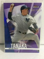 Masahiro Tanaka [Purple Refractor] #4 Baseball Cards 2017 Topps Finest Prices