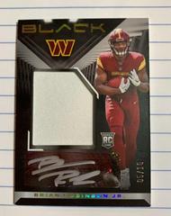Brian Robinson Jr. [Patch Autograph Gold] Football Cards 2022 Panini Black Prices