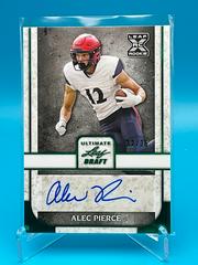 Alec Pierce [Emerald Spectrum] Football Cards 2022 Leaf Ultimate Draft Autographs Prices