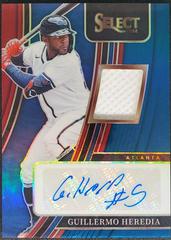 Guillermo Heredia [Tri Color] #SM-GH Baseball Cards 2022 Panini Select Signature Materials Prices