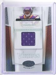 Adrian Peterson [Jersey] #219 Football Cards 2007 Leaf Certified Materials Prices