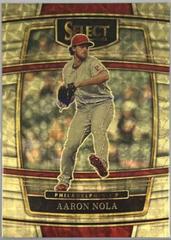 Aaron Nola [Gold Prizm] Baseball Cards 2022 Panini Select Prices