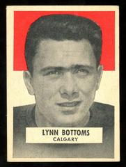 Lynn Bottoms Football Cards 1959 Wheaties CFL Prices