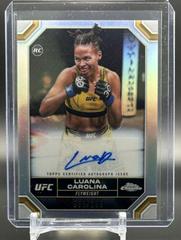 Luana Carolina [Refractor] #CRA-LCA Ufc Cards 2024 Topps Chrome UFC Rookie Autograph Prices
