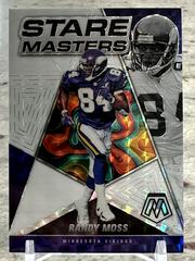Randy Moss [White] Football Cards 2022 Panini Mosaic Stare Masters Prices